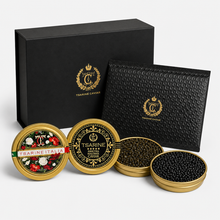 Load image into Gallery viewer, Luxury Sturgeon Caviar Gift Set | 2x30g &amp; 2x50g
