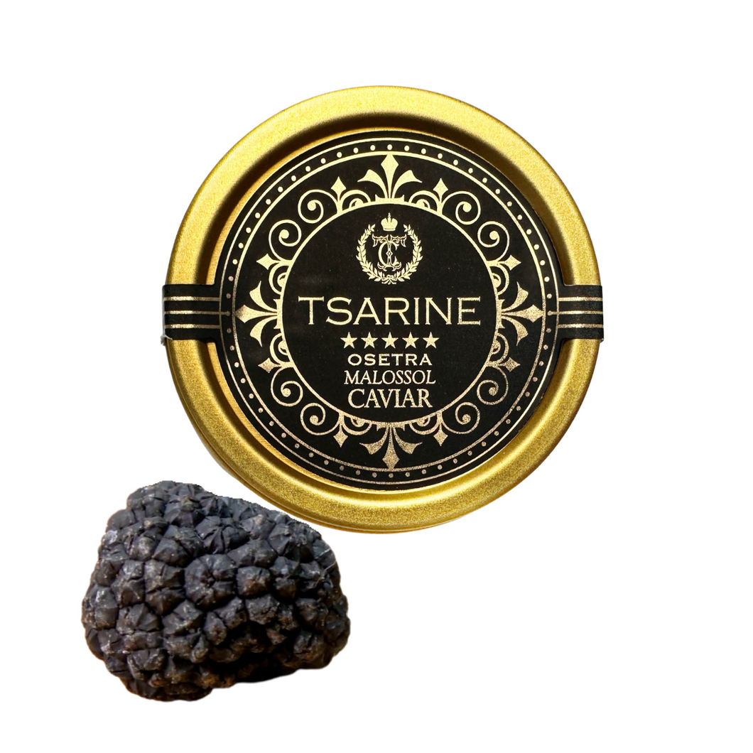 20g Sturgeon Caviar with Truffles| Brand TSARINE Caviar