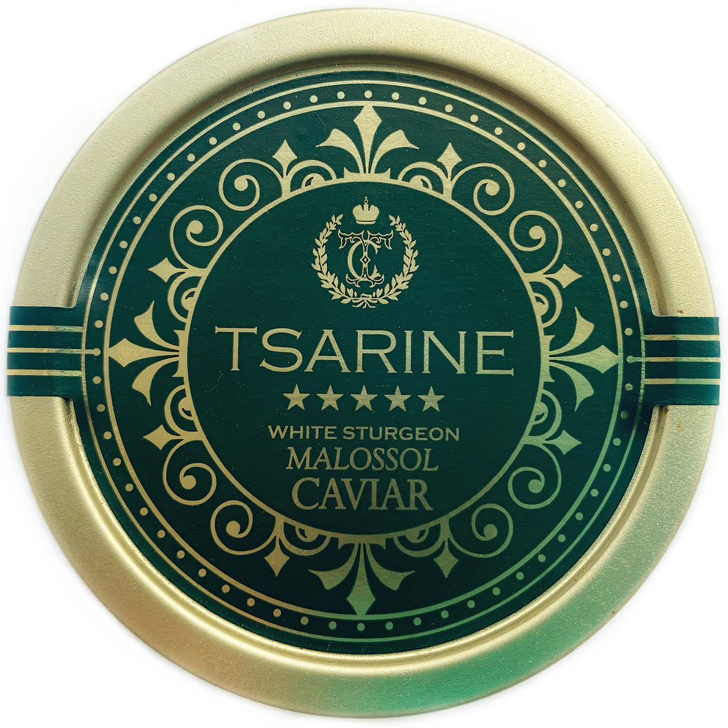 100g White Sturgeon Caviar | BRAND TSARINE Caviar